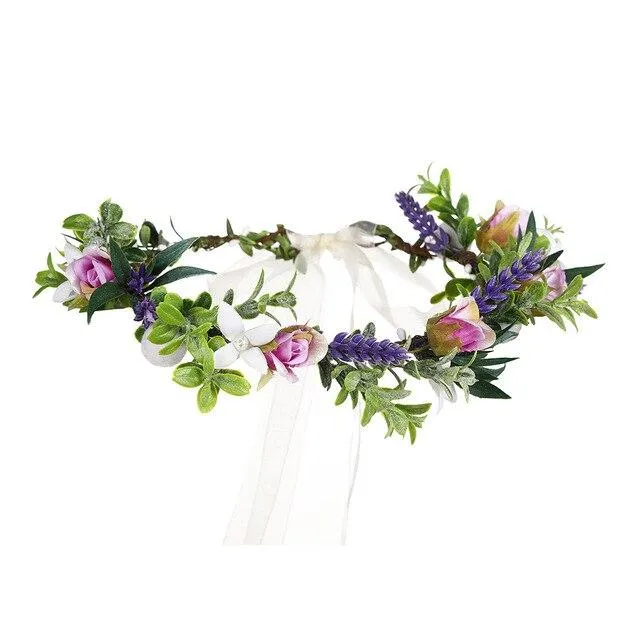 Bohemian Flower Head Band