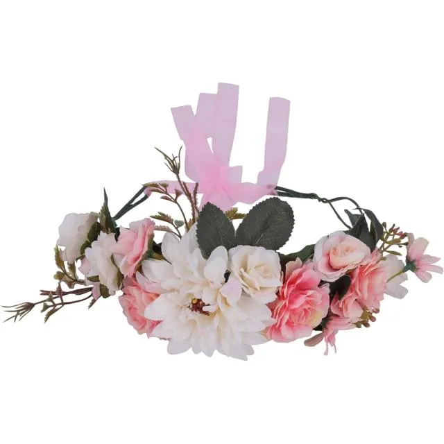 Bohemian Flower Head Band