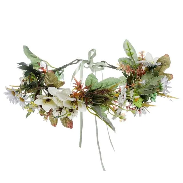 Bohemian Flower Head Band