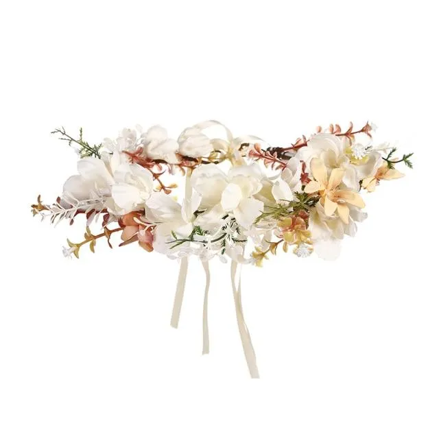 Bohemian Flower Head Band