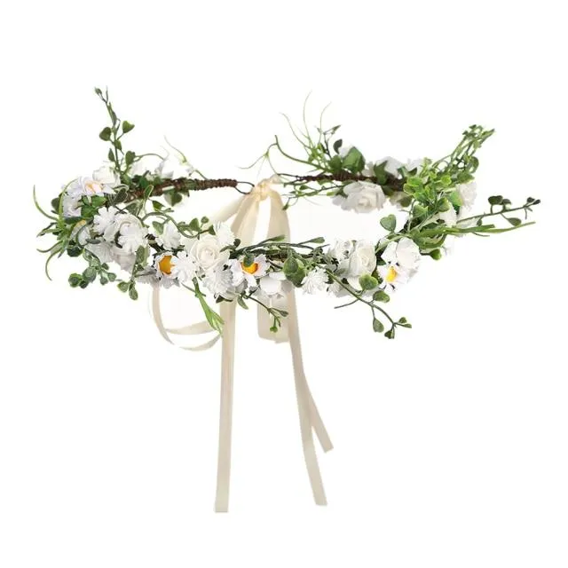 Bohemian Flower Head Band