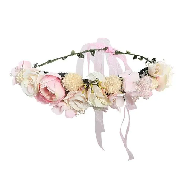 Bohemian Flower Head Band