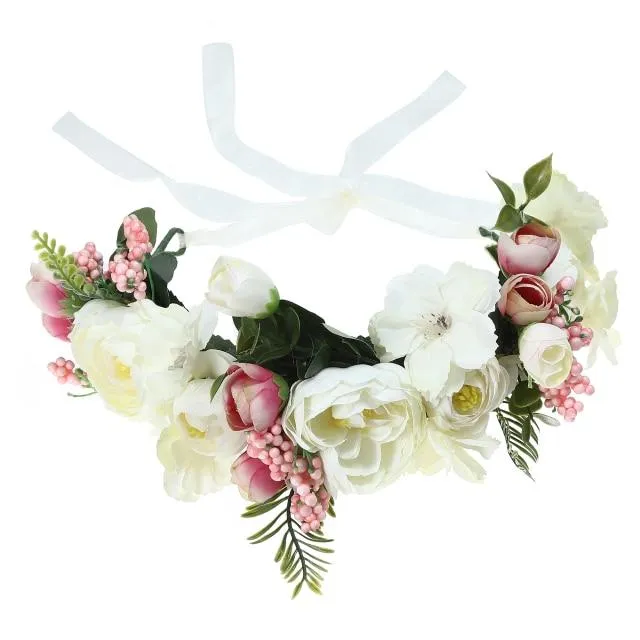 Bohemian Flower Head Band