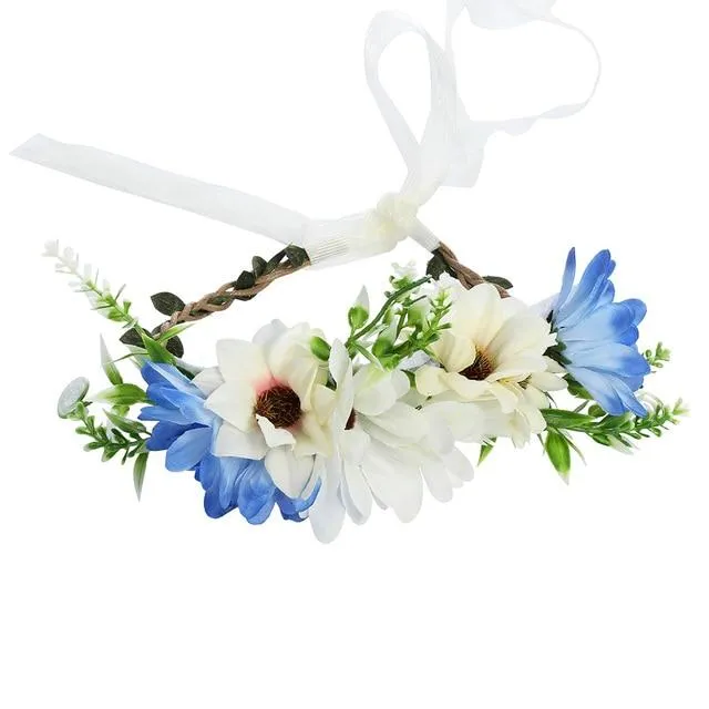 Bohemian Flower Head Band