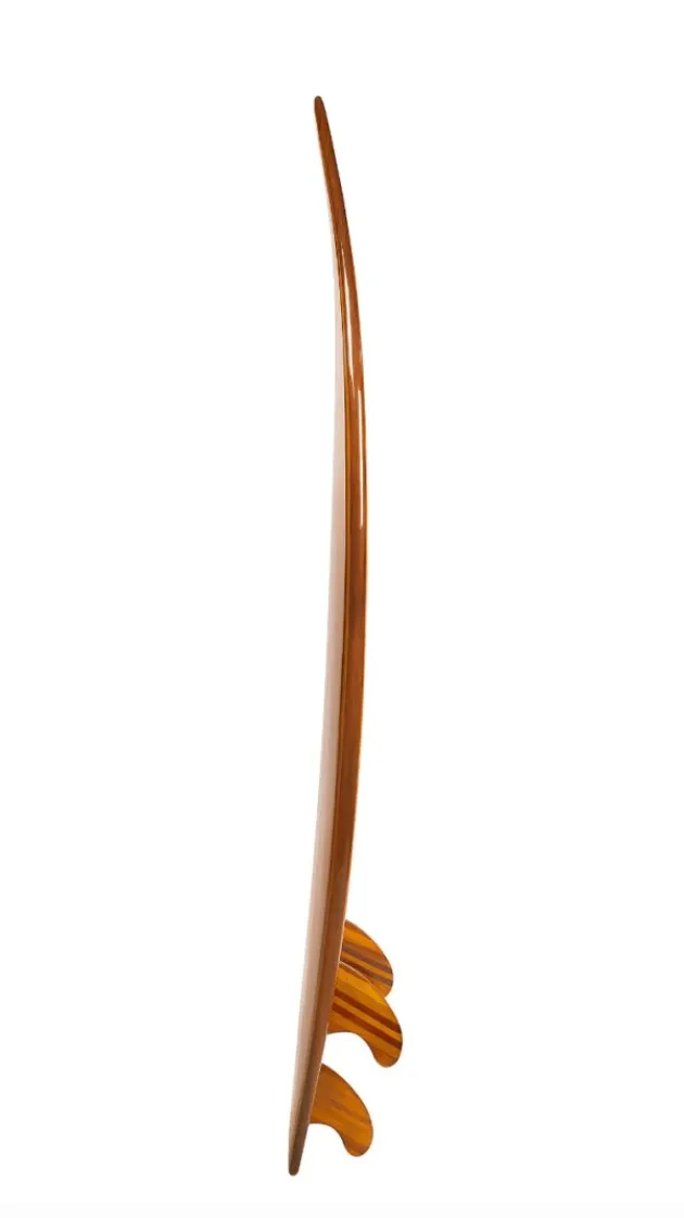 Boho Wooden Surfboard