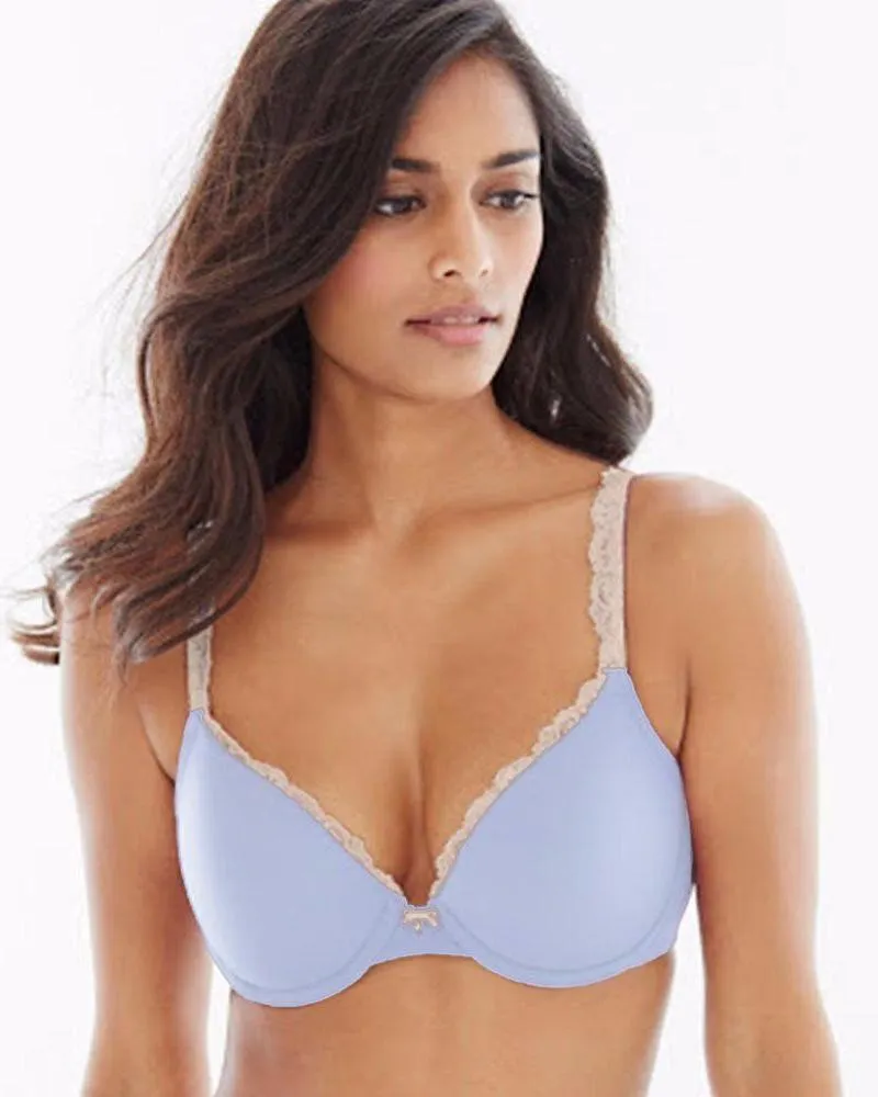 Bridal Bra Panty Sets - Single Padded - Wedding Undergarments - Sky Blue