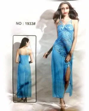 Bridal Long Net Nighty - MN - 1933