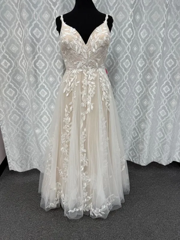 Bridal Sense Size 18 6122NU Ivory/Nude Gown