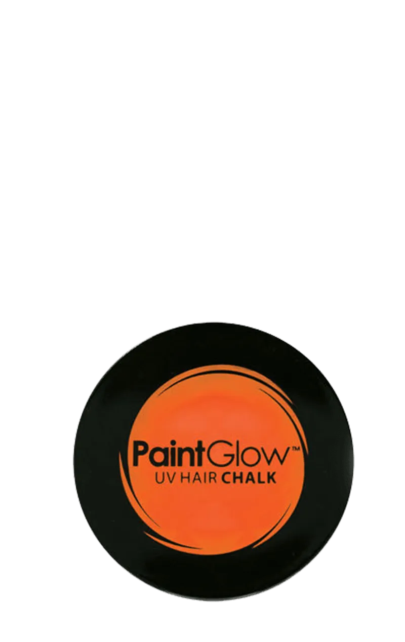 Bright Orange Hair Chalk