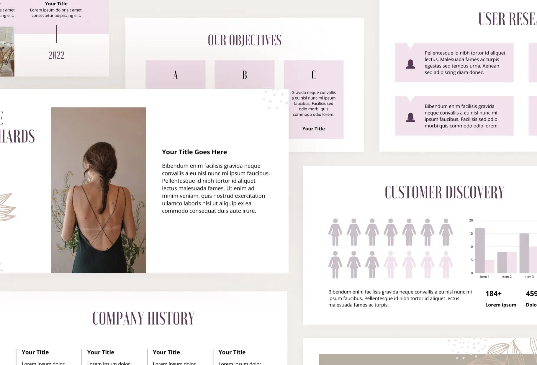 Business Plan Presentation Sienna Collection Fully Editable Canva Template