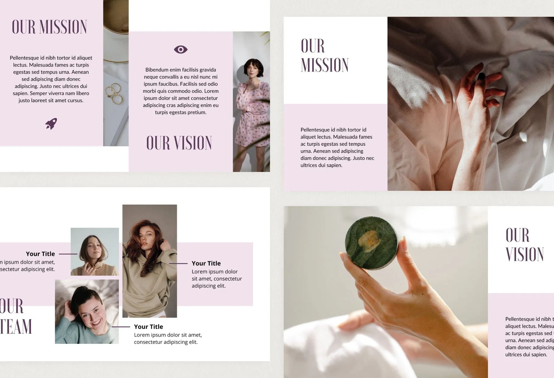 Business Plan Presentation Sienna Collection Fully Editable Canva Template