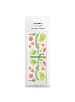 Cactus Temporary Tattoo