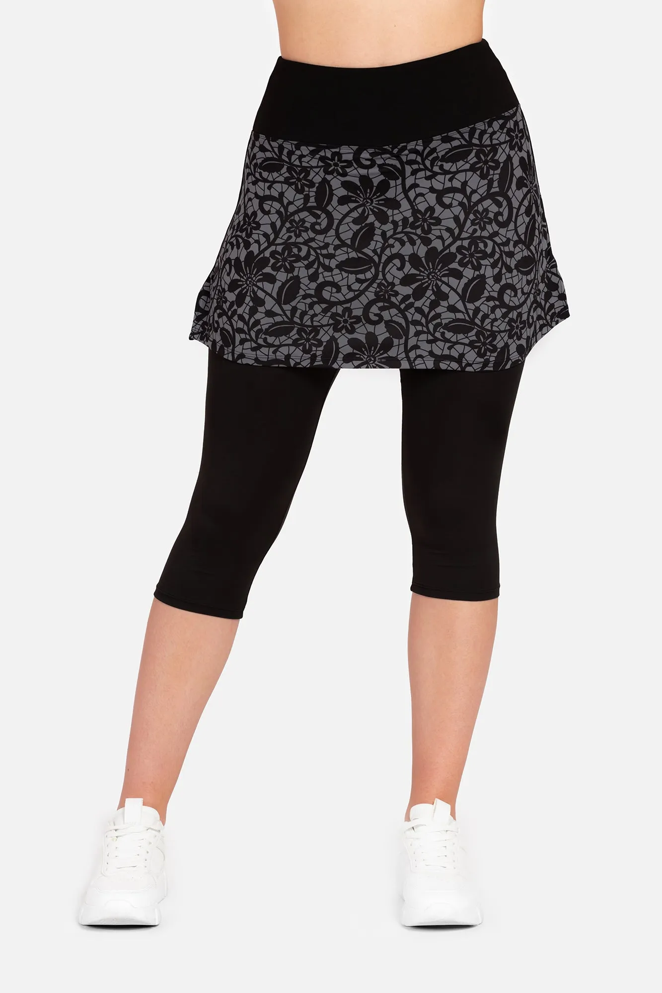 Capri skort Gothic