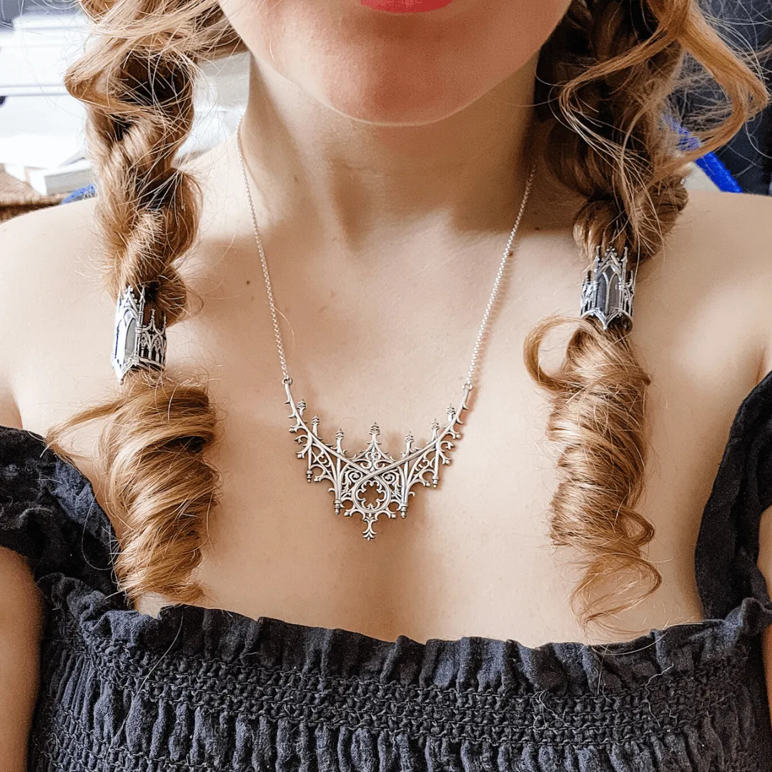 Cathedral Hair Cuffs