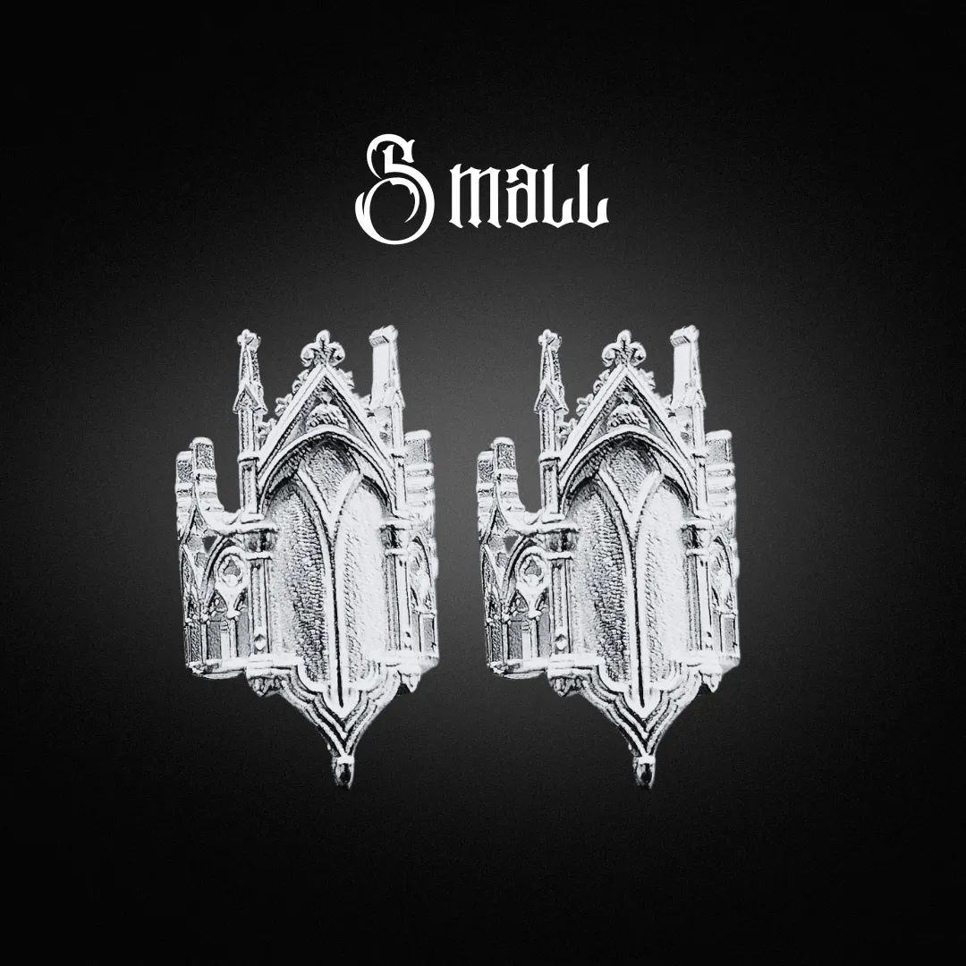 Cathedral Hair Cuffs