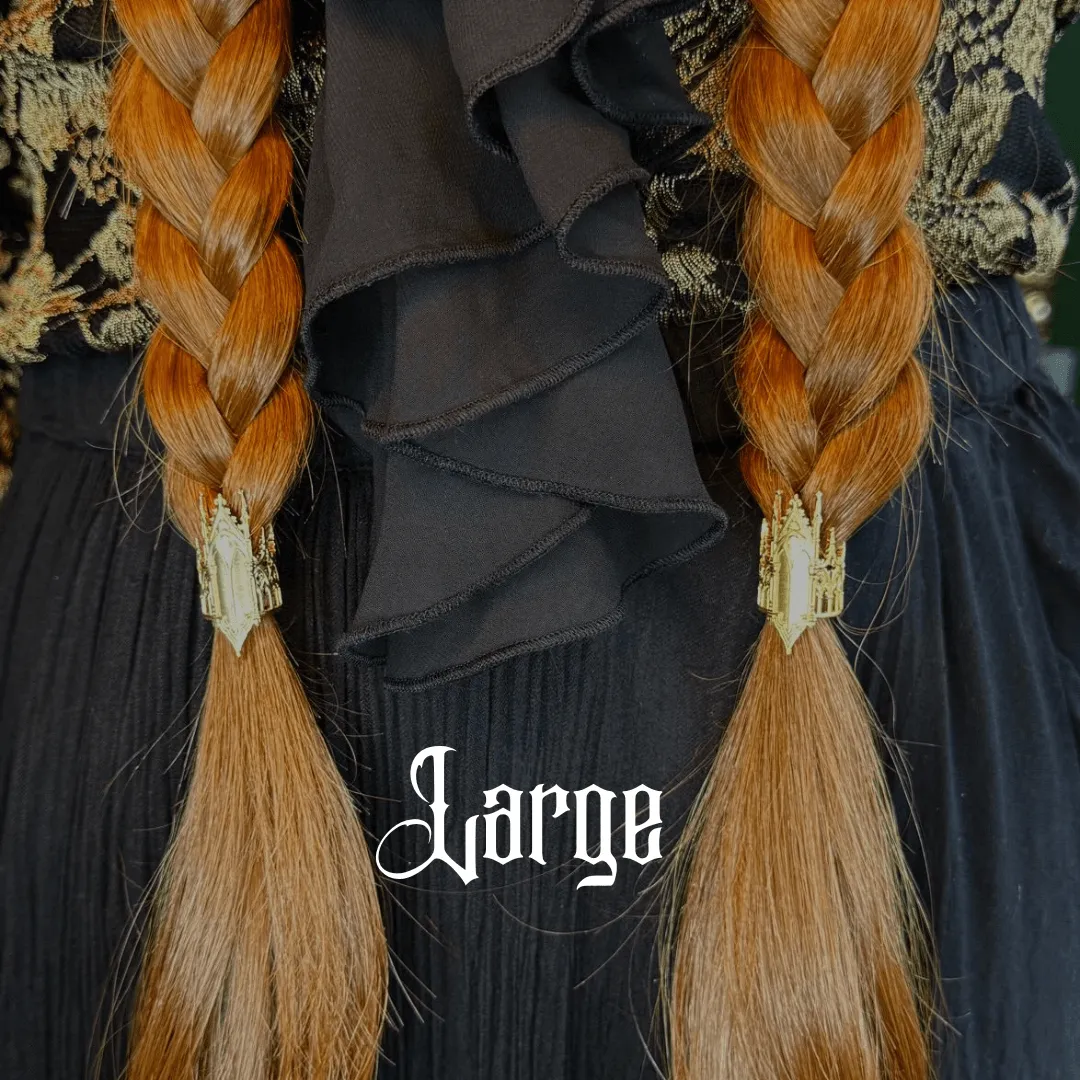 Cathedral Hair Cuffs