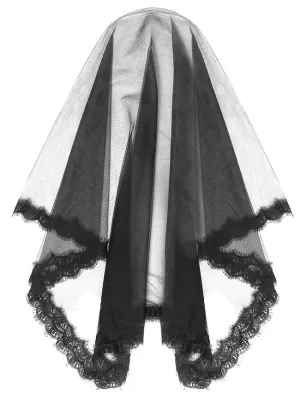 Charmian Retro Lace Brides Veil Church Chapel Mantilla Latin Mass Head Covering
