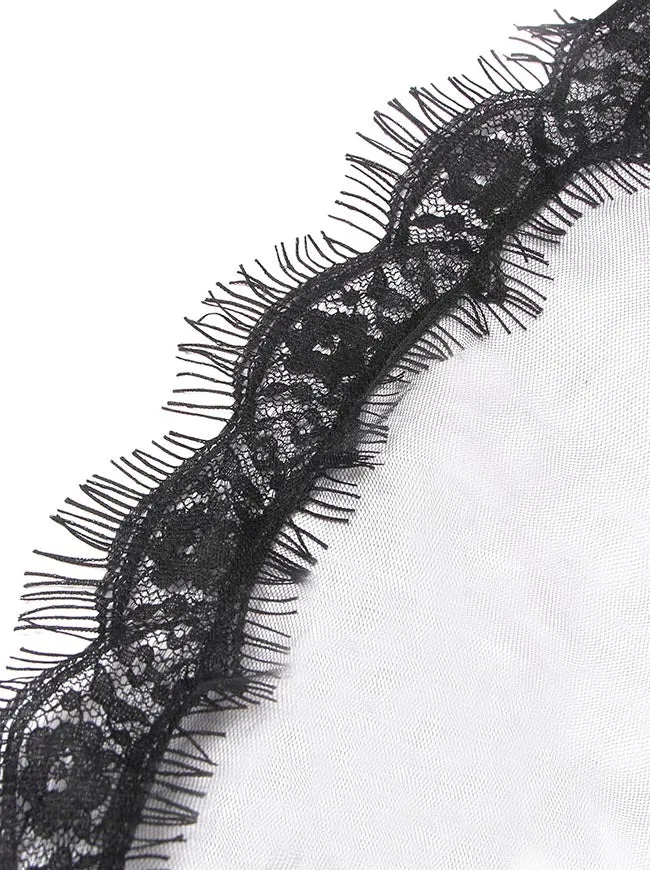 Charmian Retro Lace Brides Veil Church Chapel Mantilla Latin Mass Head Covering