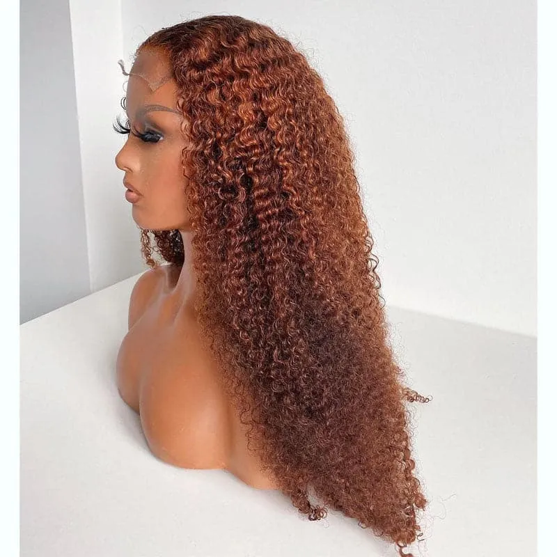 Chelle - Kinky Curly 5X5 Lace Closure Wig