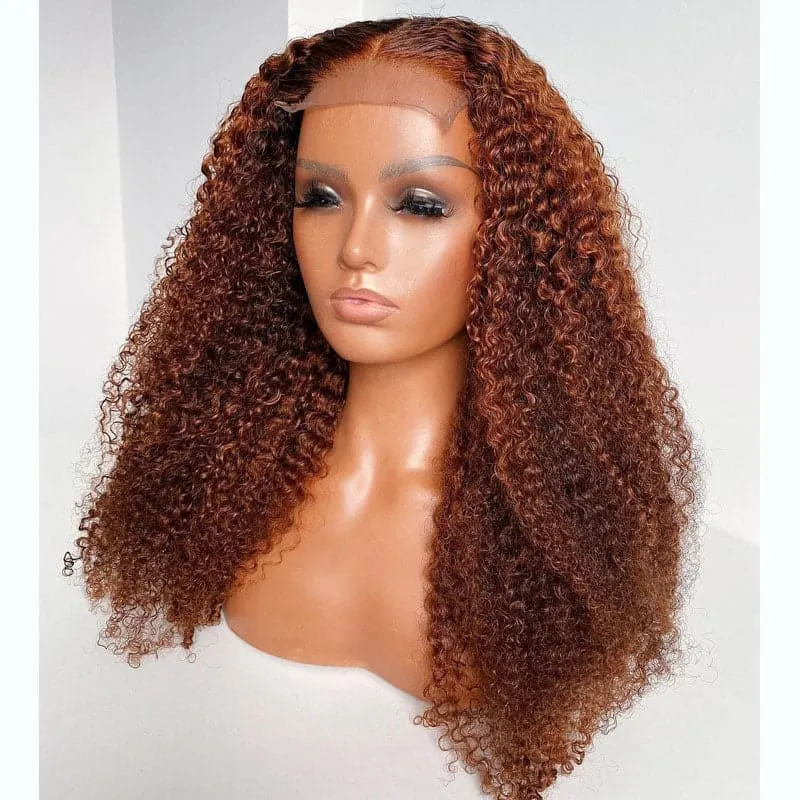 Chelle - Kinky Curly 5X5 Lace Closure Wig