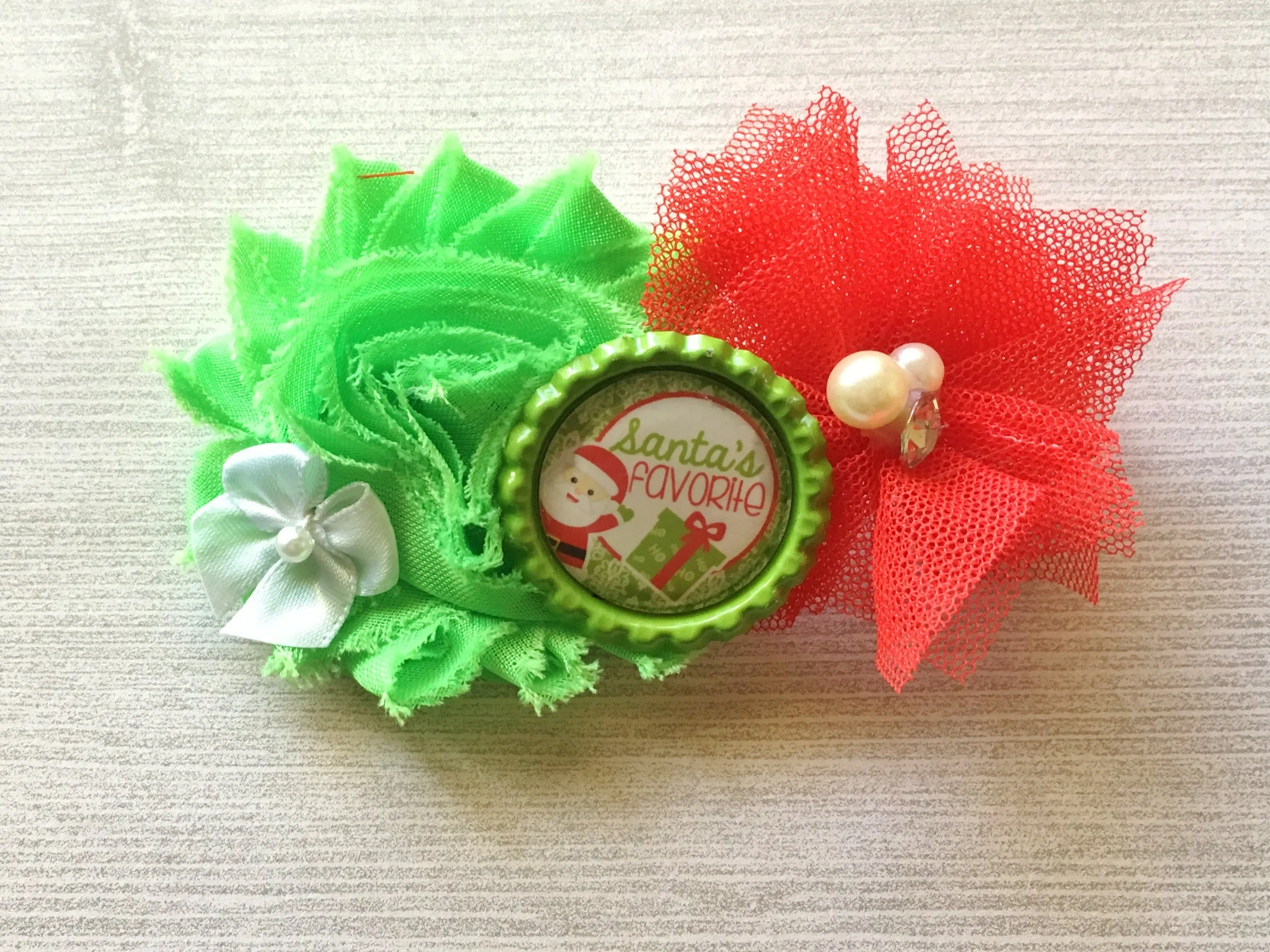 Christmas (Santa's Favorite) Hair Clip