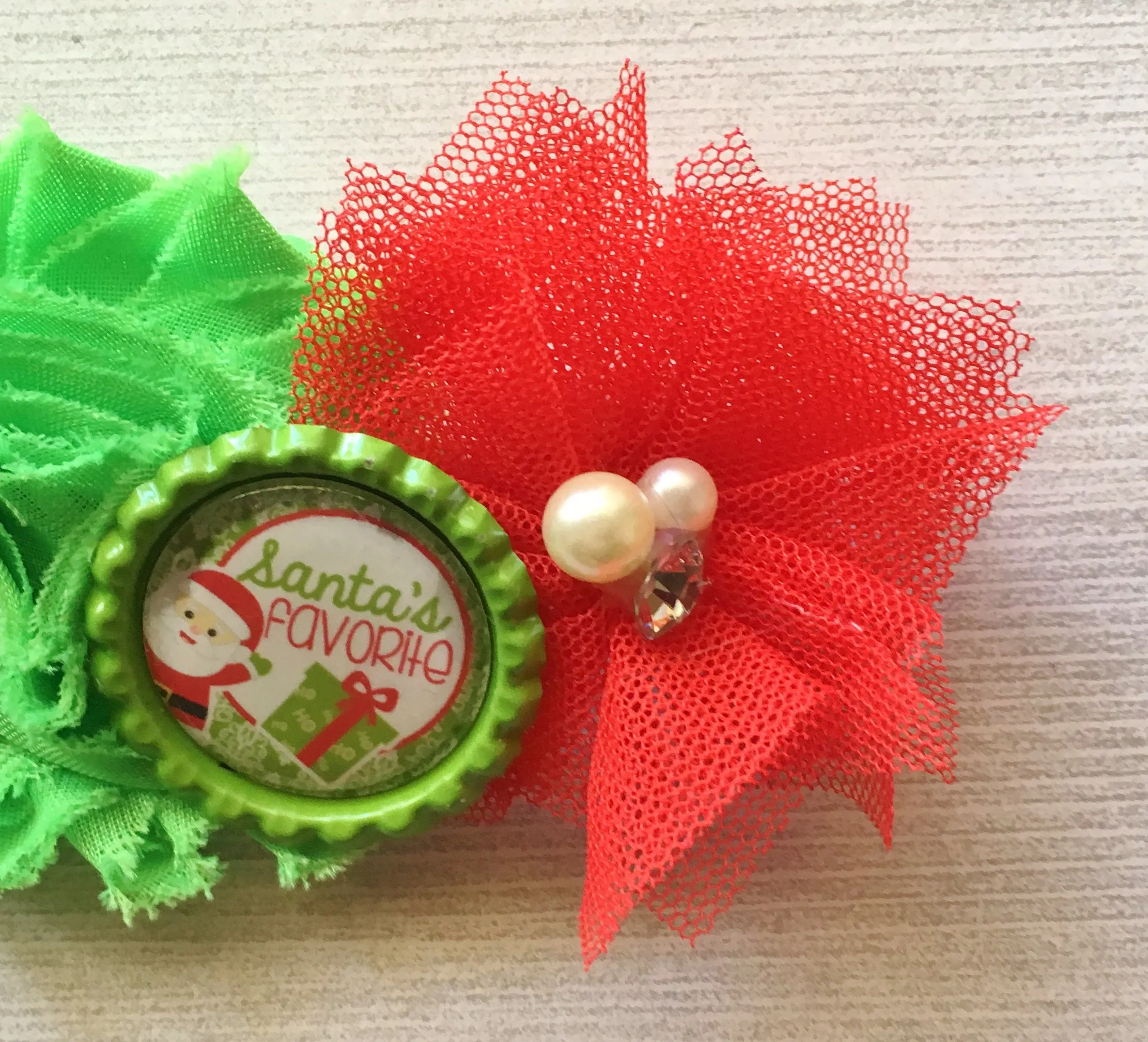 Christmas (Santa's Favorite) Hair Clip