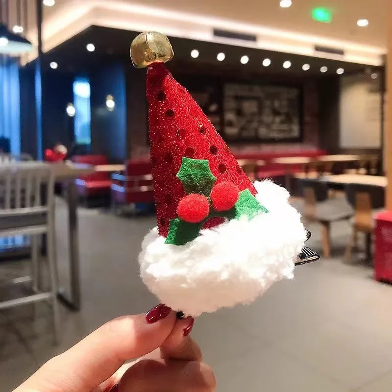Christmas Sequin Hair Clips