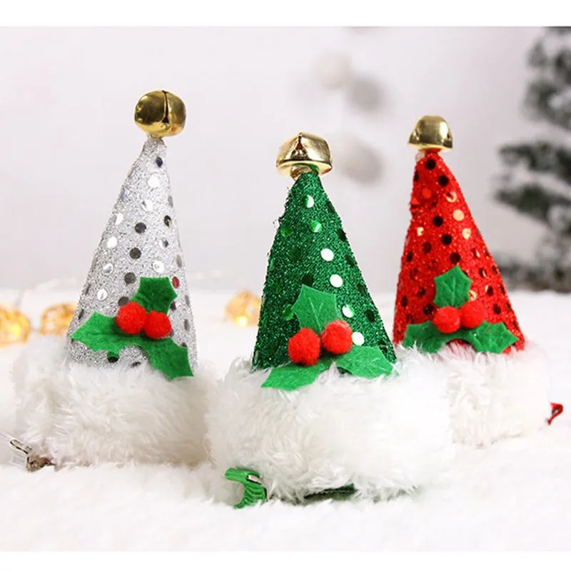 Christmas Sequin Hair Clips
