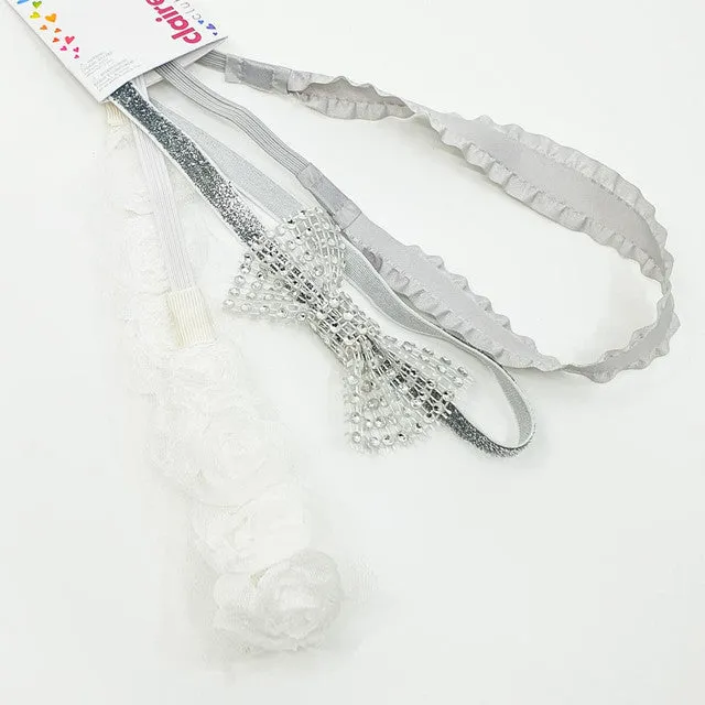 Claire's Ramadan White Headwraps