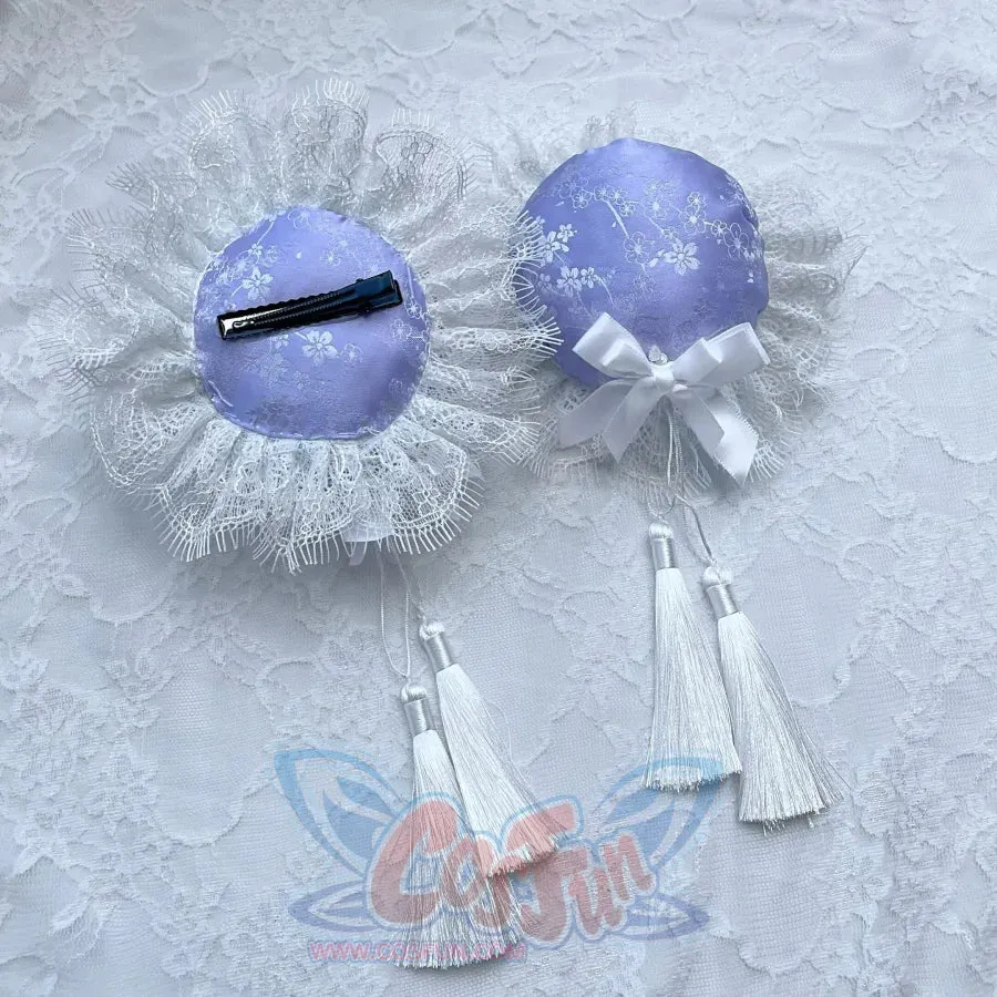 Collocation Chinese Style Steamed Stuffed Bun Hair Accessories Subculture Hairpins S20185
