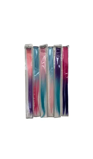 Coloured Ombre Clip In Extension