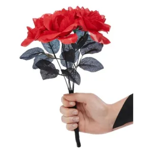 Corpse Bride Bouquet, Red & Black