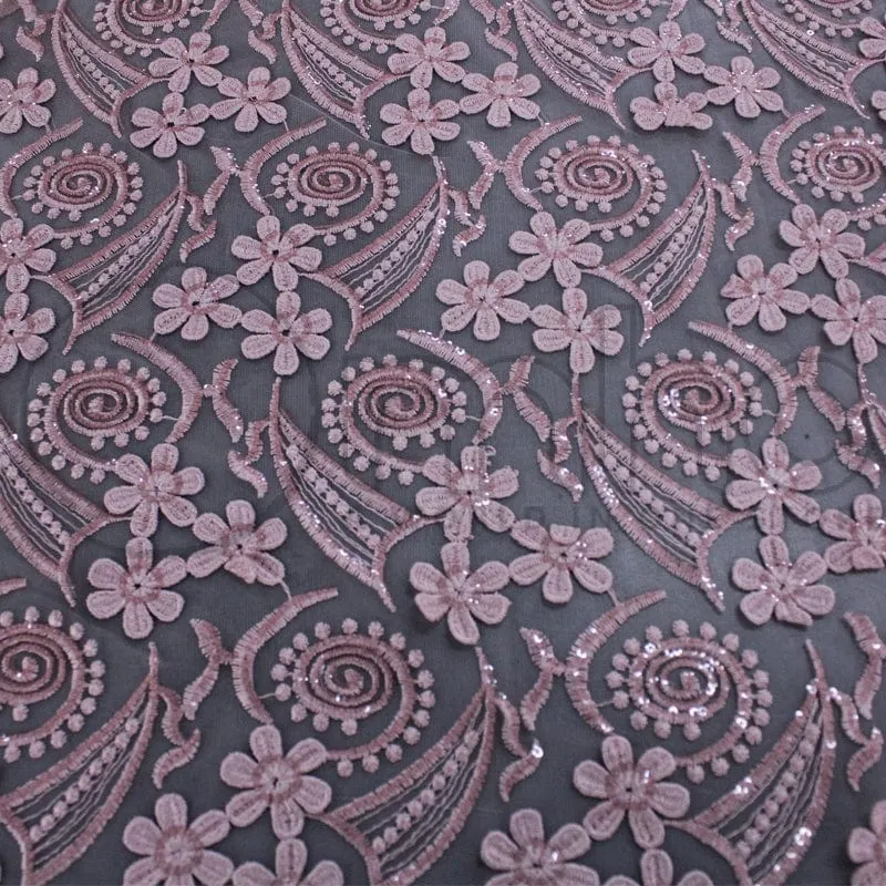Courtney Lace Fabric 120cm