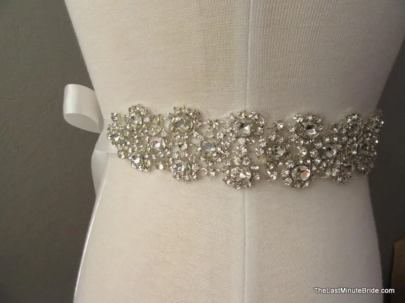 Crystal & Rhinestone Beaded Belt Style: Hawaii