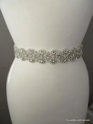 Crystal & Rhinestone Beaded Belt Style: Hawaii