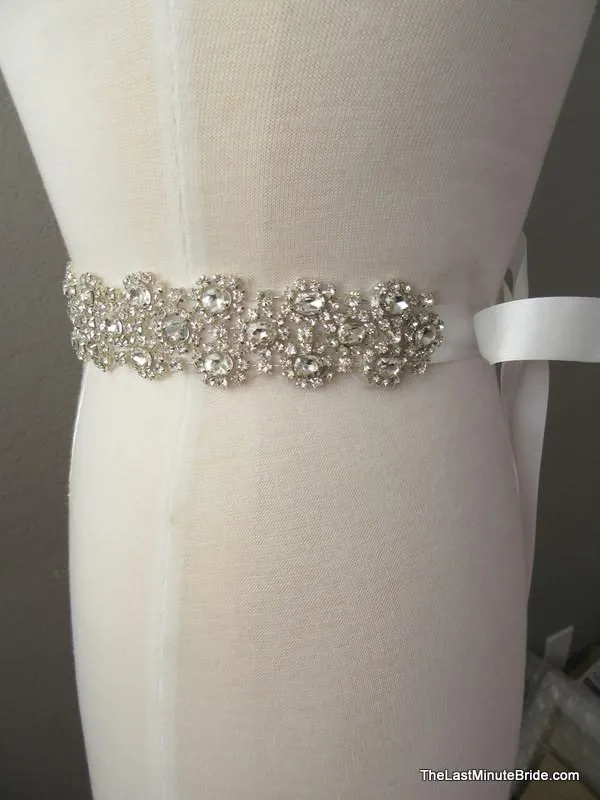 Crystal & Rhinestone Beaded Belt Style: Hawaii