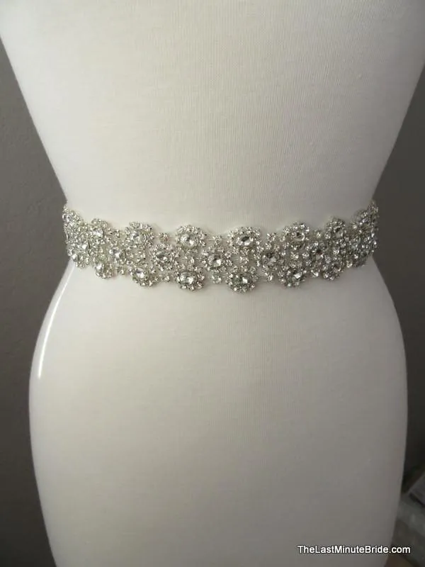 Crystal & Rhinestone Beaded Belt Style: Hawaii