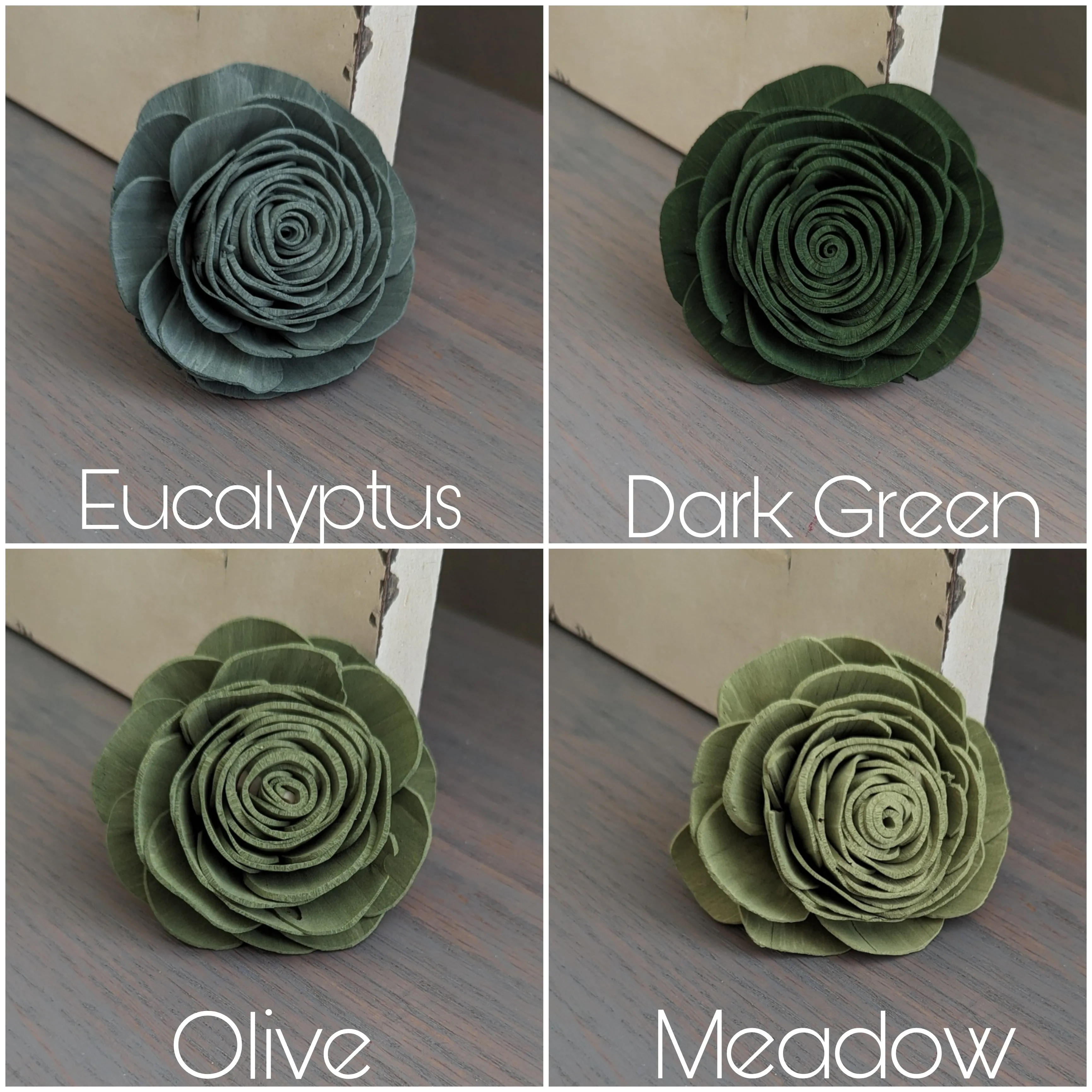 Custom Choose Your Own Colors Bouquet with Baby's Breath and Eucalyptus Greenery