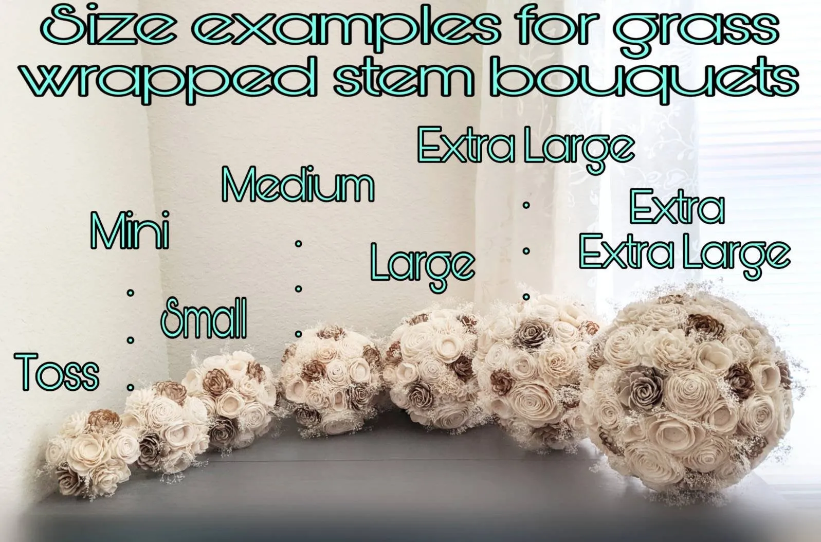 Custom Choose Your Own Colors Bouquet with Baby's Breath