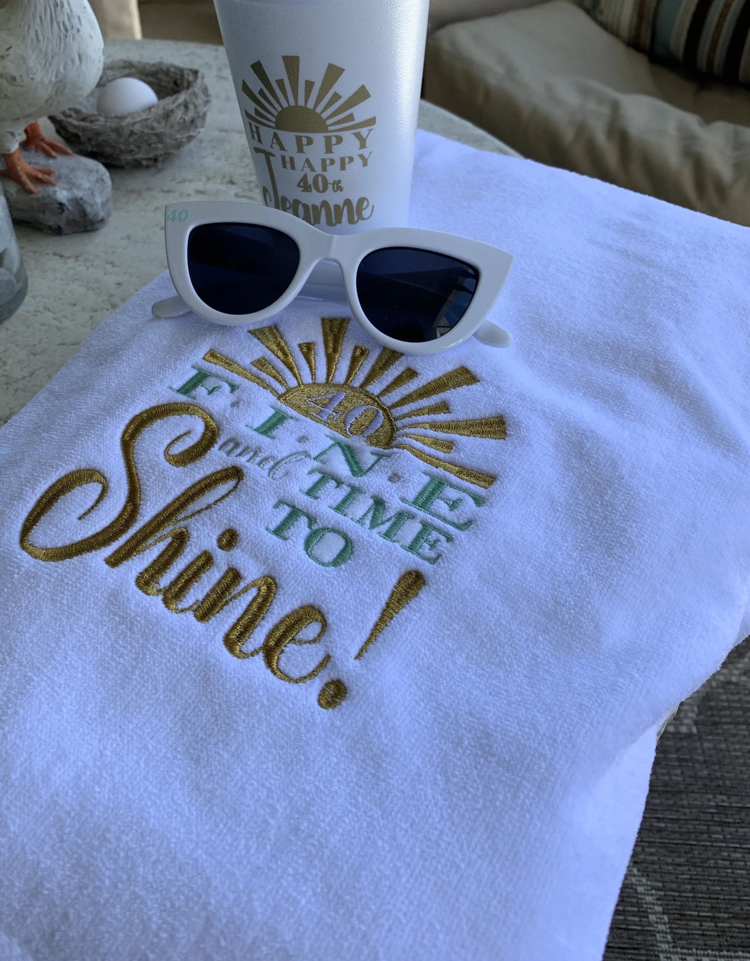 Custom Design Towels
