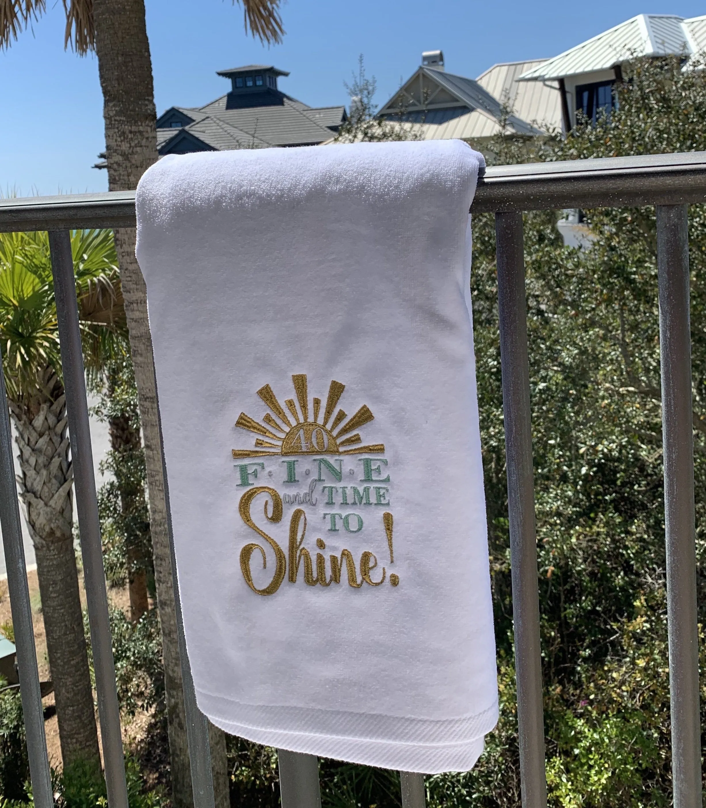 Custom Design Towels