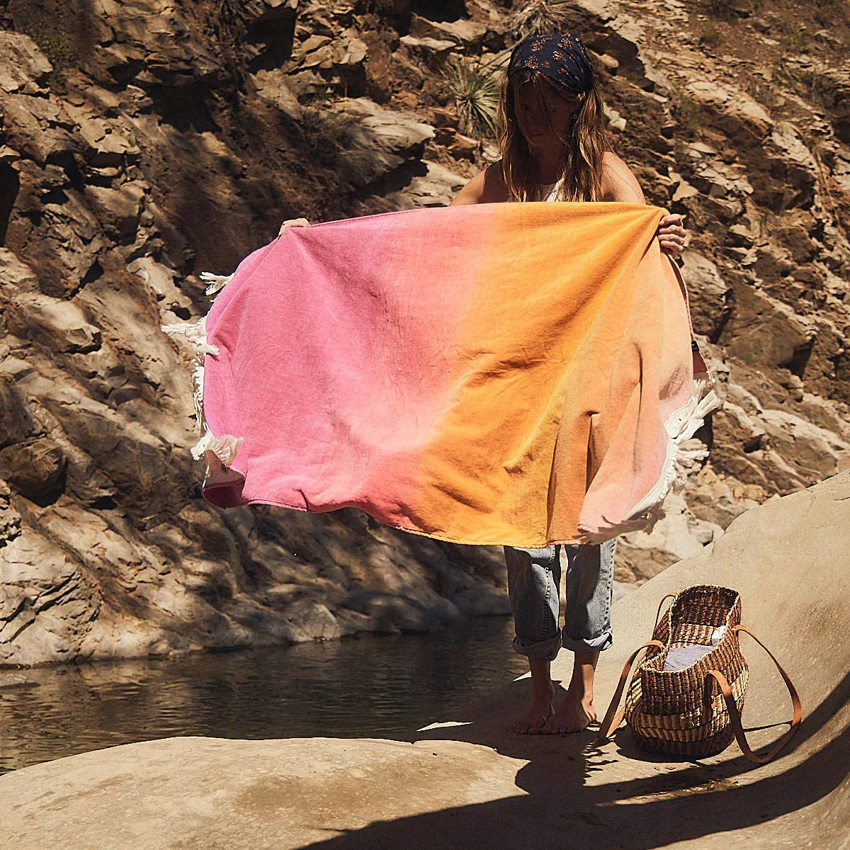 Daiquiri Fringe Beach Towel
