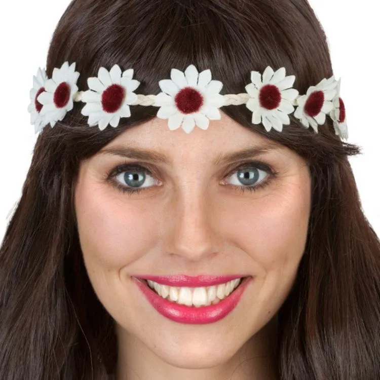Daisy Chain Headband - Yellow or White