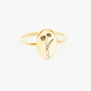 Daisy Ring - April Flower