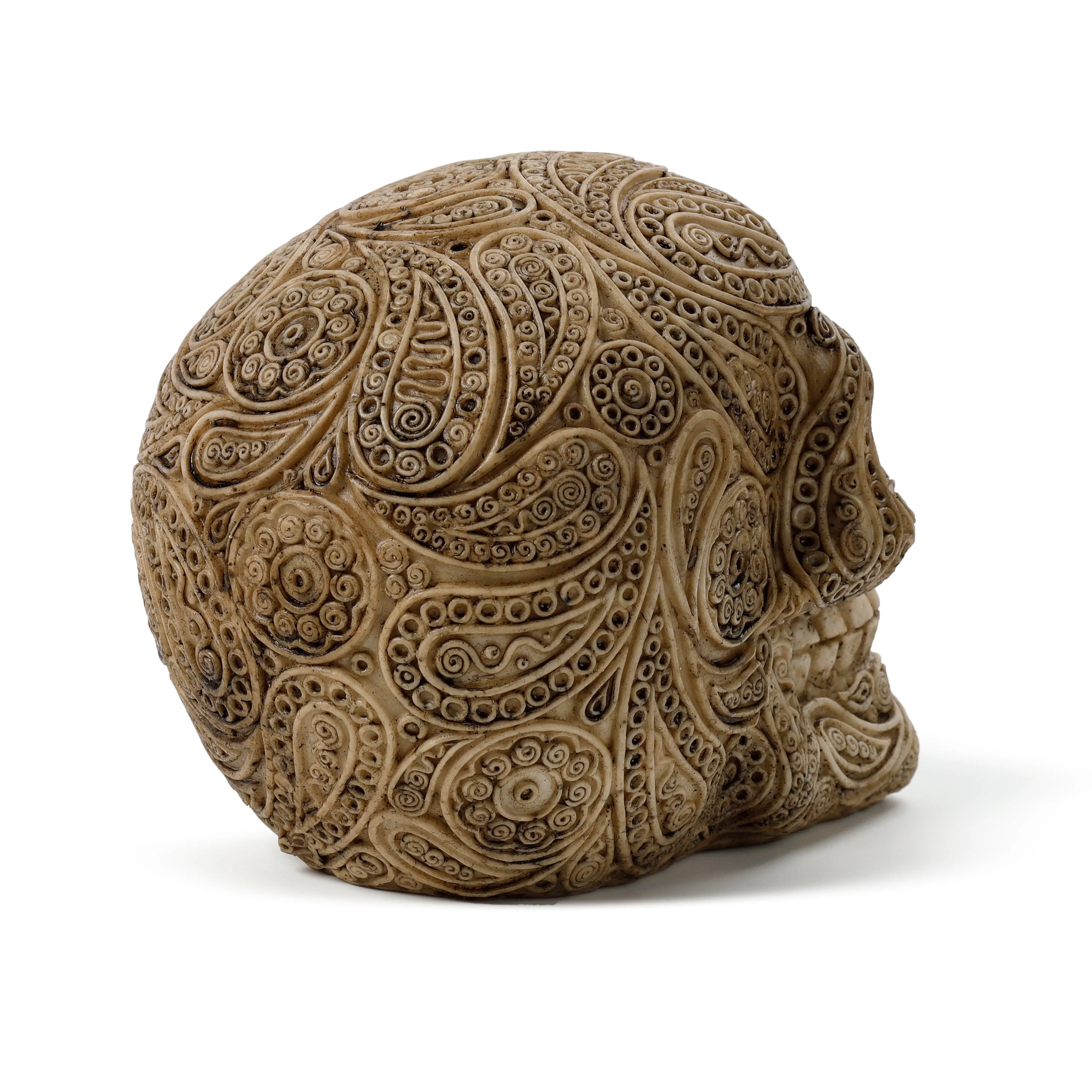 Damask Skull Ornament