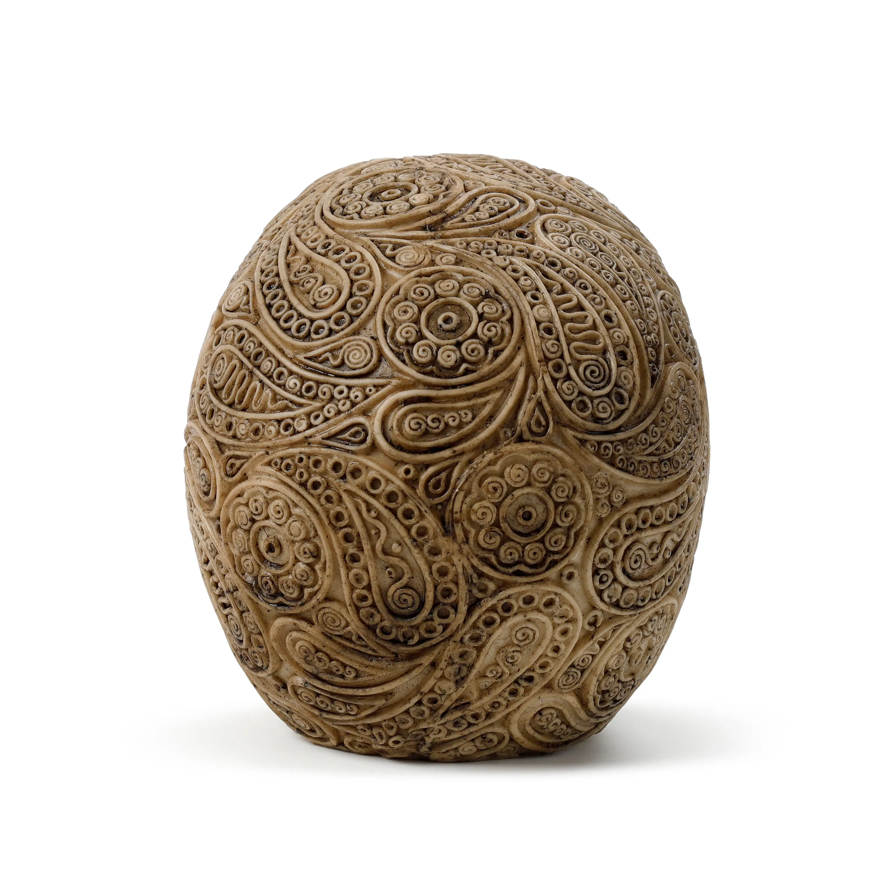 Damask Skull Ornament