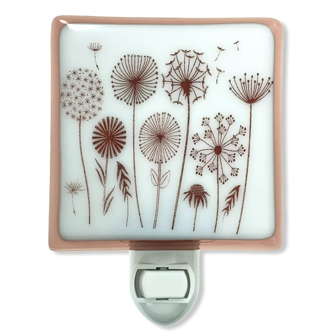 Dandelion Wild Flowers Night Light
