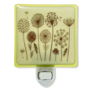 Dandelion Wild Flowers Night Light