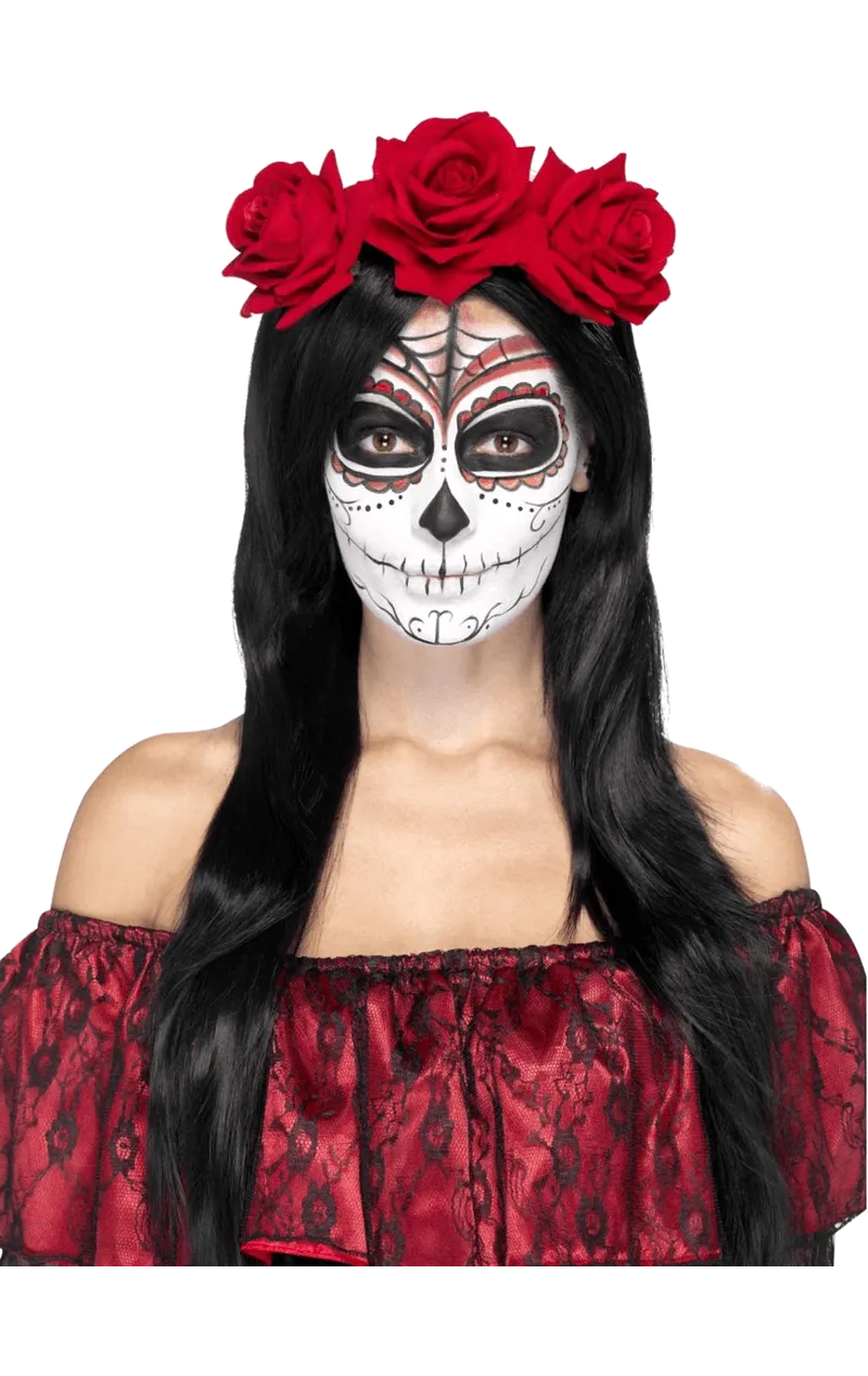 Day of the Dead Flower Headband