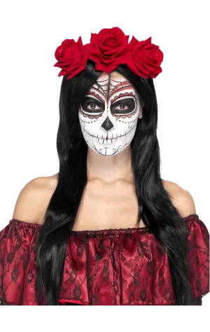 Day of the Dead Flower Headband